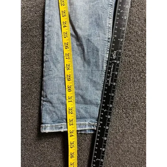 Silver Jeans Suki Capri Jeans Womens Size W26 L22.5 Blue Denim Stretch Mid Rise - Picture 8 of 8